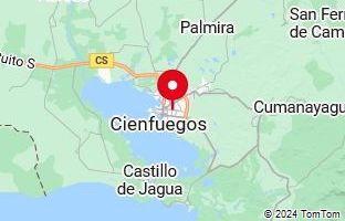 Map of Cienfuegus